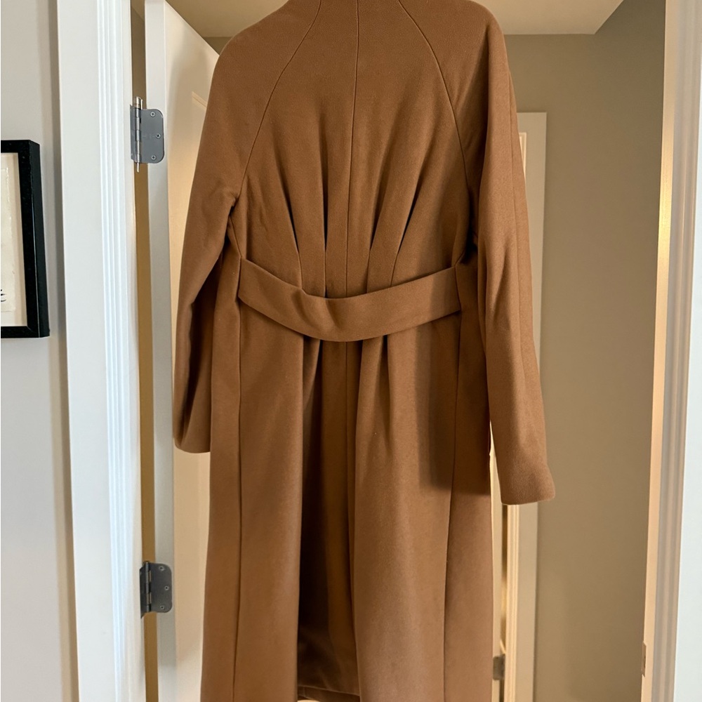 Aritzia Wilfred Classic Camel Women's Coat - Picture 2 of 2